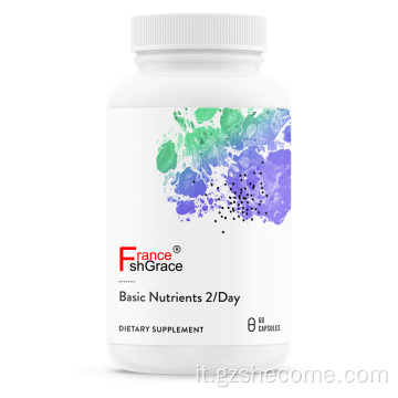 Capsule multivitaminiche per le capsule minerali di vitamina per la salute dell&#39;osso
